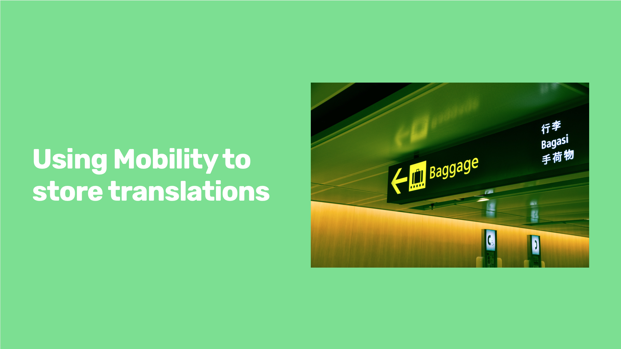 A picture of one of my slides from my Ruby Ireland talk on using Mobility to store translations