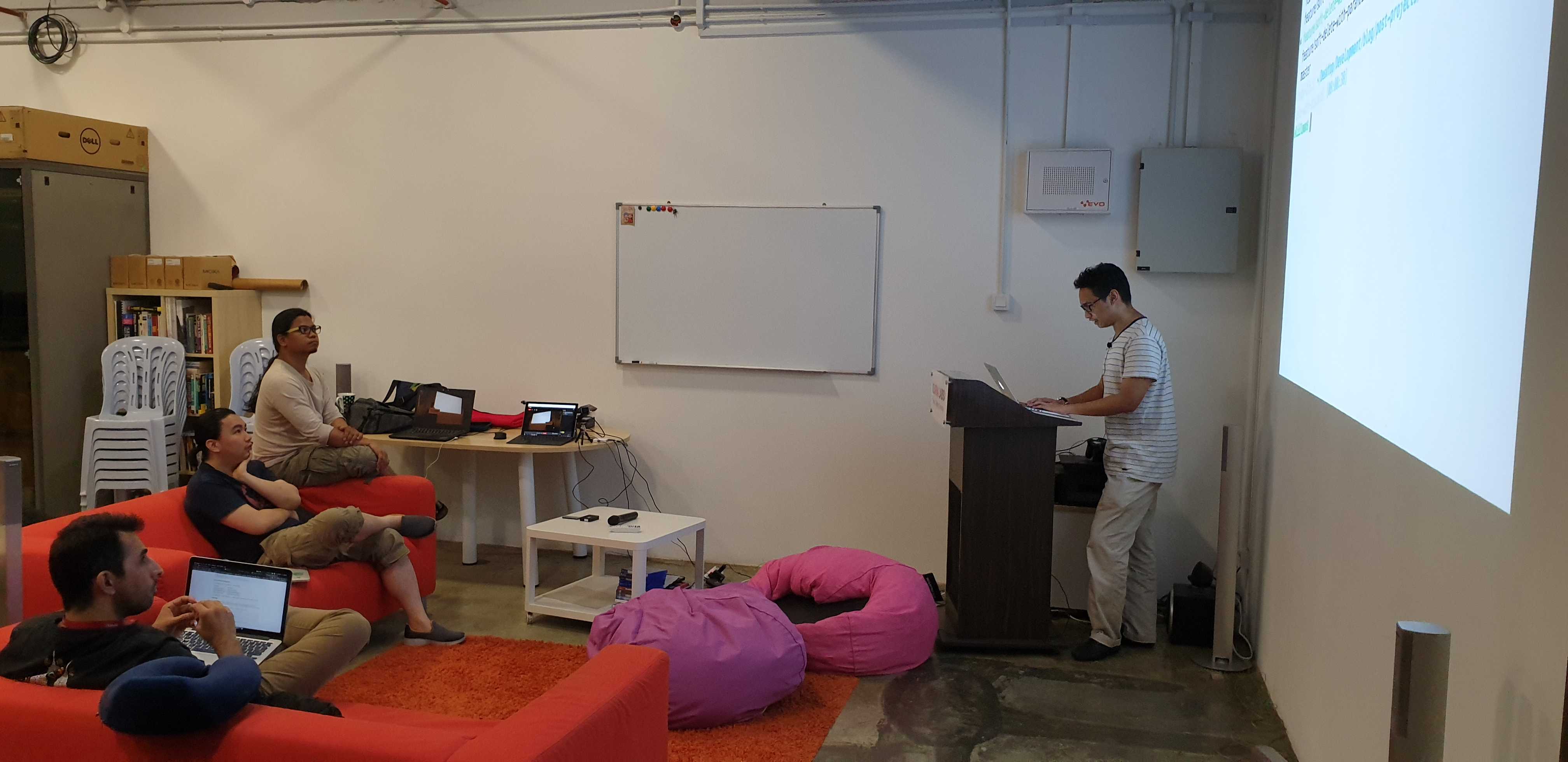 a-picture-of-me-talking-about-discard